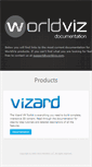 Mobile Screenshot of docs.worldviz.com